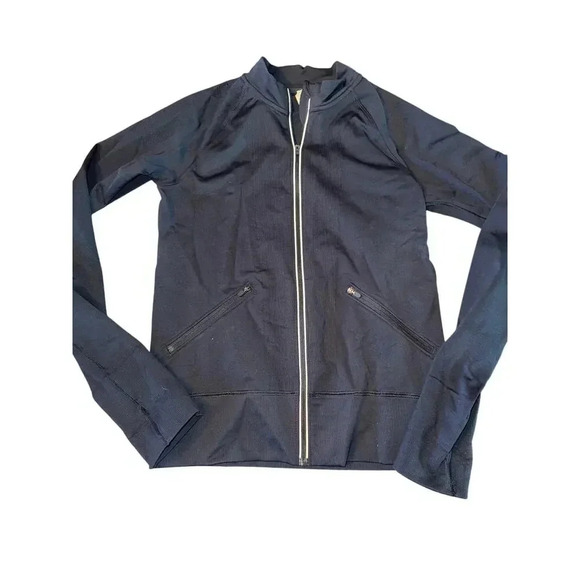 LULULEMON ATHLETICA black size 8 jacket - Picture 1 of 4